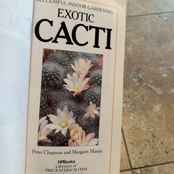 Exotic Cacti: Successful Indoor Gardening Paperback - Picture 6 of 11